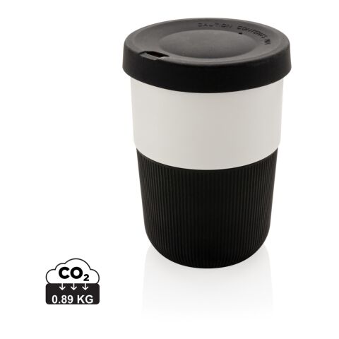 Tasse Coffee To Go 380ml en PLA noir | sans marquage | non disponible | non disponible