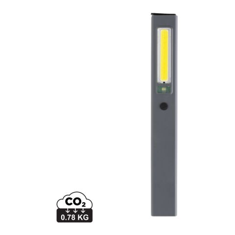 Lampe d&#039;inspection USB rechargeable en plastique RCS Gear X gris | sans marquage | non disponible | non disponible