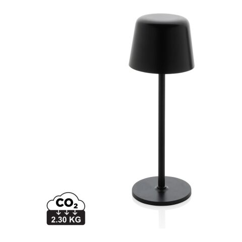 Lampe de table rechargeable par USB en plastique RCS Zenic noir | sans marquage | non disponible | non disponible