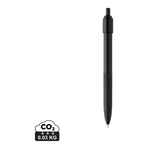 Stylo anti-stress en ABS recyclé GRS Quill noir | sans marquage | non disponible | non disponible