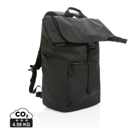 Impact AWARE™ RPET Water resistant 15.6&quot;laptop backpack noir | sans marquage | non disponible | non disponible | non disponible
