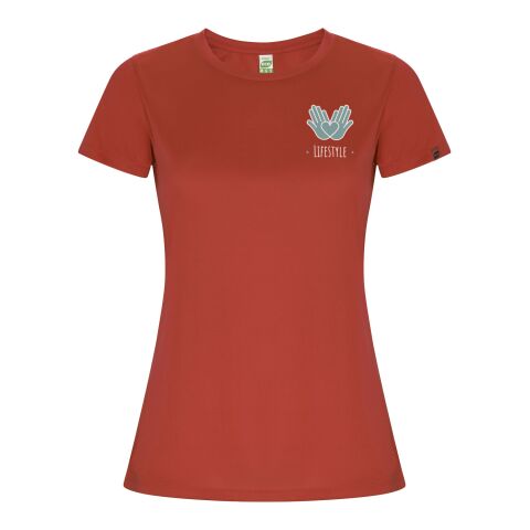 T-shirt sport Imola à manches courtes pour femme Standard | Rouge | 2XL | sans marquage | non disponible | non disponible | non disponible