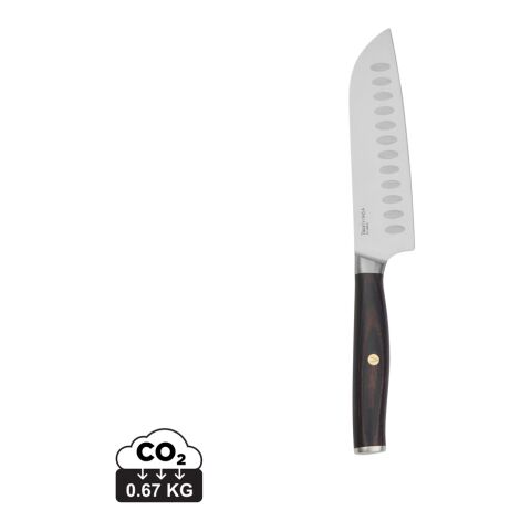 VINGA Tara Couteau Santoku en acier recyclé RCS acier-noir | sans marquage | non disponible | non disponible