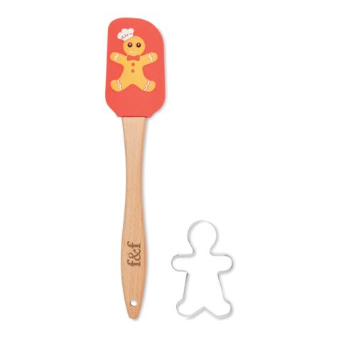 Set de spatule en silicone rouge | sans marquage | non disponible | non disponible