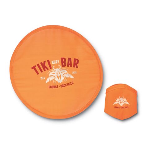 Frisbee nylon pliable orange | sans marquage | non disponible | non disponible | non disponible