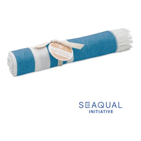 Serviette SEAQUAL® 100x170cm turquoise | sans marquage | non disponible | non disponible | non disponible