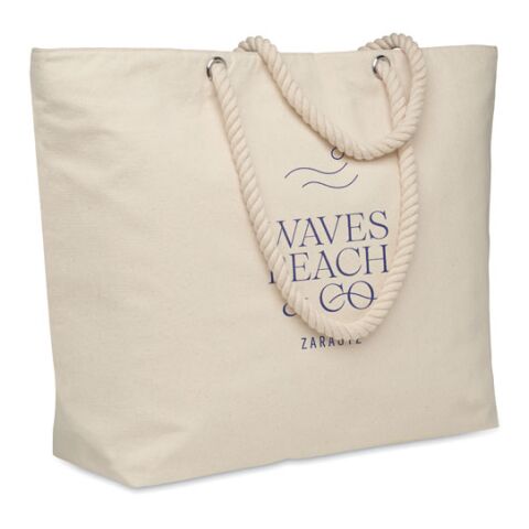 Sac de plage en coton beige | sans marquage | non disponible | non disponible | non disponible