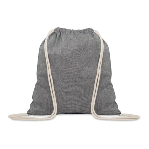 Sac en coton recyclé 140 gr/m noir | sans marquage | non disponible | non disponible | non disponible