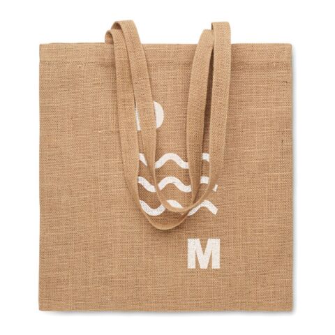 Sac shopping en jute beige | sans marquage | non disponible | non disponible | non disponible