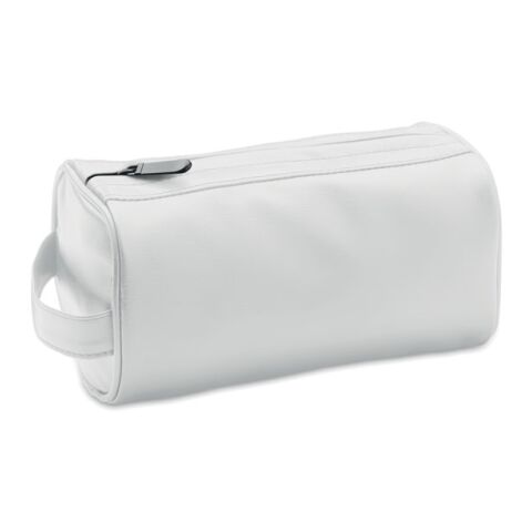 Trousse de toilette en PU blanc | sans marquage | non disponible | non disponible