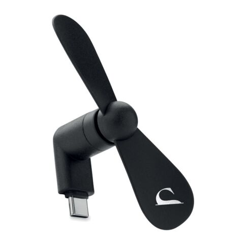 Ventilateur USB portable noir | sans marquage | non disponible | non disponible