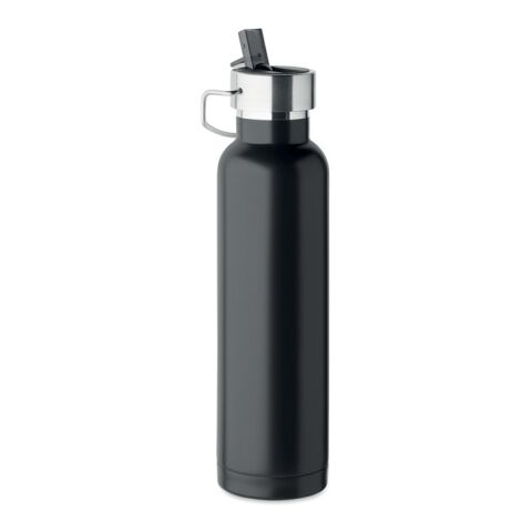 Bouteille double paroi 660 ml noir | sans marquage | non disponible | non disponible | non disponible