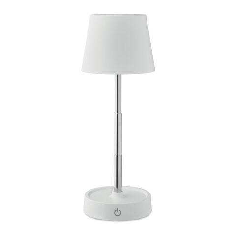 Lampe de table rechargeable blanc | sans marquage | non disponible | non disponible | non disponible