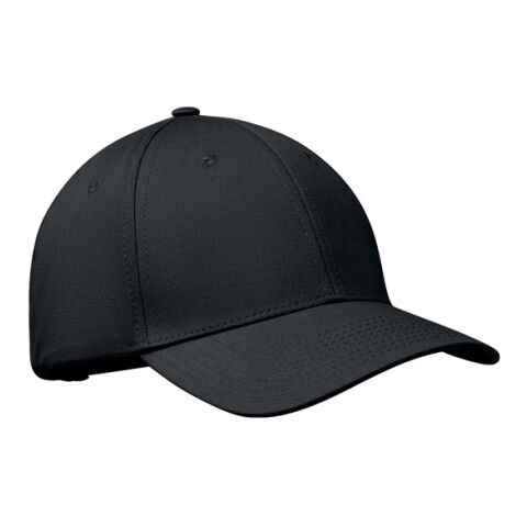 Casquette baseball  à 6 pans noir | sans marquage | non disponible | non disponible | non disponible