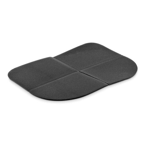 Coussin de siège pliable noir | sans marquage | non disponible | non disponible