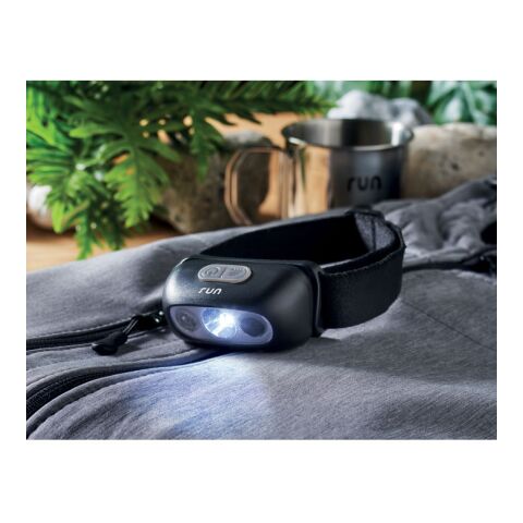 Lampe frontale LED rechargeable noir | sans marquage | non disponible | non disponible