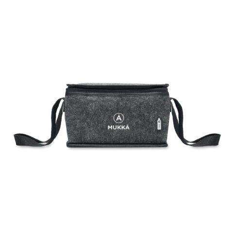 Sac isotherme en feutre RPET gris foncé | sans marquage | non disponible | non disponible | non disponible