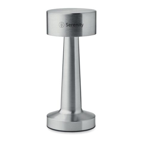 Lampe de table rechargeable argent mate | sans marquage | non disponible | non disponible | non disponible