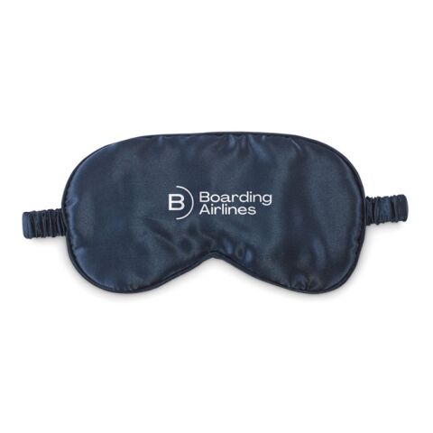 Masque oculaire en polyester bleu | sans marquage | non disponible | non disponible | non disponible