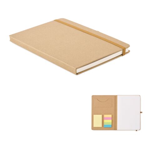 Carnet A5 en papier recyclé beige | sans marquage | non disponible | non disponible