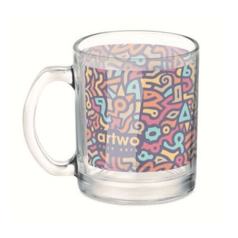 Mug verre pour sublim. 300ml transparent | sans marquage | non disponible | non disponible