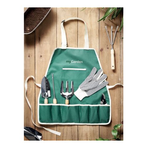 Tablier et outils de jardinage vert | sans marquage | non disponible | non disponible | non disponible