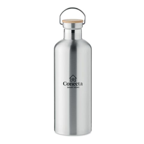 Gourde double paroi 1,5L argent mate | sans marquage | non disponible | non disponible | non disponible