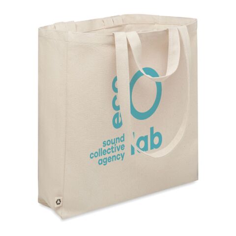 Recycled cotton shopping bag beige | sans marquage | non disponible | non disponible | non disponible