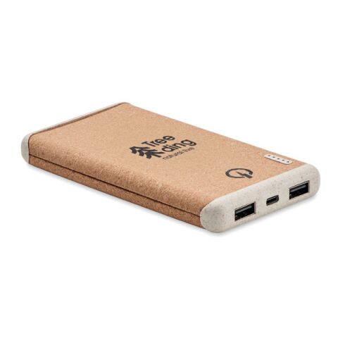 Wireless 10000mAh PowerBank beige | sans marquage | non disponible | non disponible