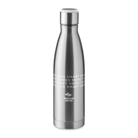 Double wall bottle 500 ml argent mate | sans marquage | non disponible | non disponible | non disponible