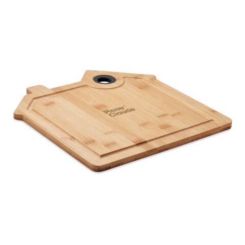 Bamboo house cutting board bois | sans marquage | non disponible | non disponible