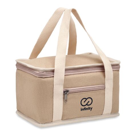 6 can cool bag canvas 320gr/m² beige | sans marquage | non disponible | non disponible | non disponible