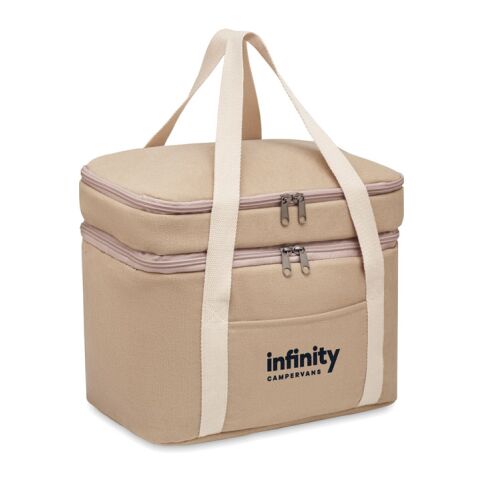 Cooler bag canvas 320 gr/m² beige | sans marquage | non disponible | non disponible | non disponible