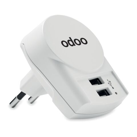 Skross Euro USB Charger (2xA) blanc | sans marquage | non disponible | non disponible | non disponible