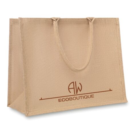 Sac shopping en jute beige | sans marquage | non disponible | non disponible | non disponible