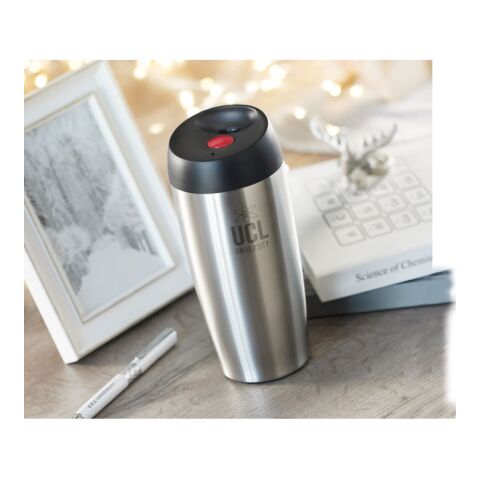 Tasse de voyage 350 ml argent mate | sans marquage | non disponible | non disponible | non disponible