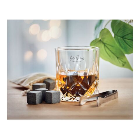 Set whisky avec boîte bambou