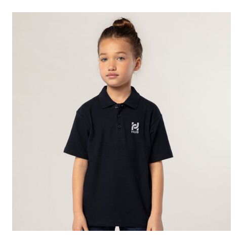 SUMMER II KIDS Polo 170g marine | 3XL | Sérigraphie 1 couleur | Recto | 200 mm x 200 mm | non disponible