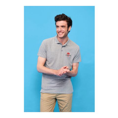 SPRING II Polo Homme 210g vert pomme | XL | Sérigraphie 1 couleur | Recto | 280 mm x 300 mm | non disponible