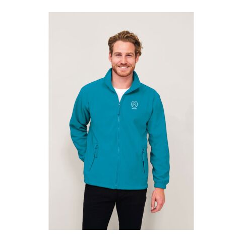 NORTH MEN jacket aqua | M | Broderie | Bras droit | 50 mm x 50 mm | 40